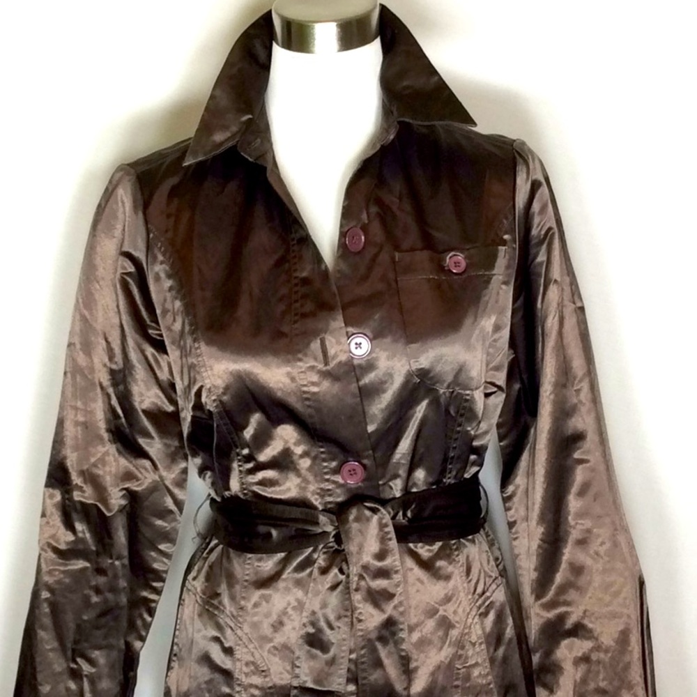 Kial Brown Lightweight Jacket w/Pockets